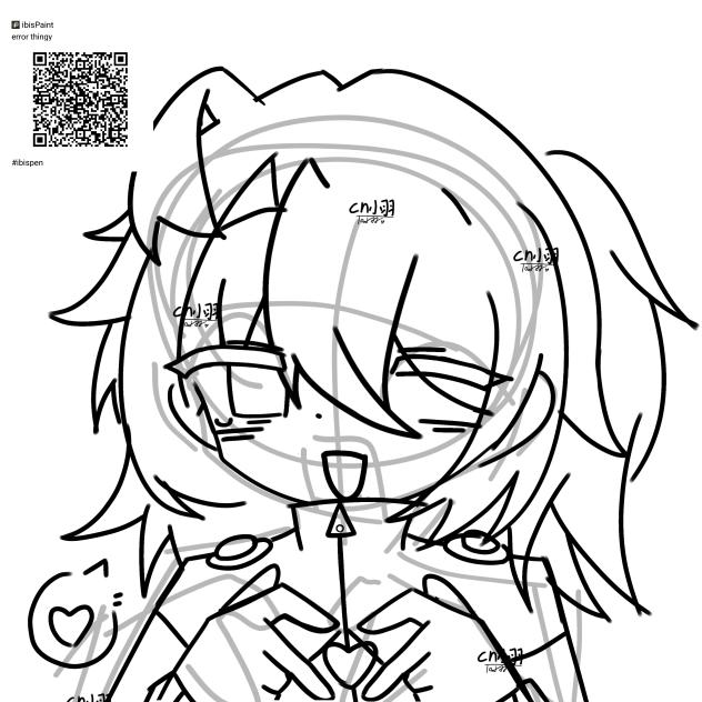 不要点击…绘画过程(无偿草图 - ibisPaint