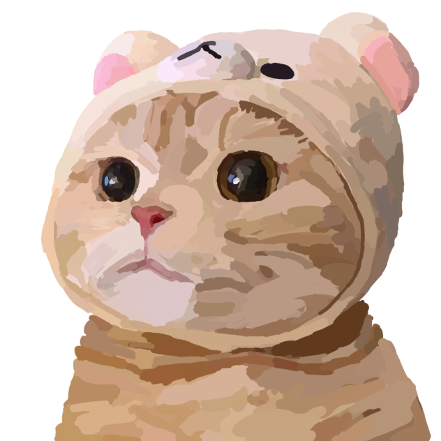 a cute cat - ibisPaint