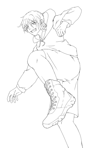 落書き25線画 - ibisPaint
