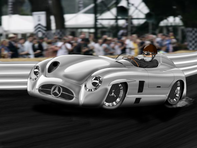 メルセデス・ベンツ・300SLR  1955-