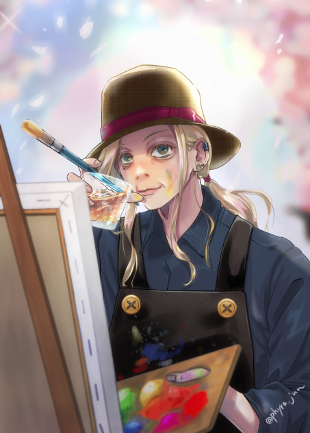 画家のおじさん