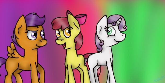 (MLP Speedpaint) Cutie Mark Crusaders