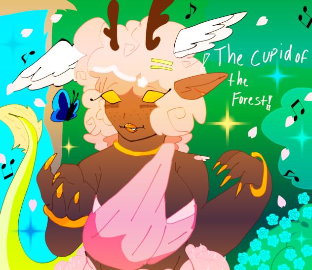 💝A Cupid of the forest!!💖