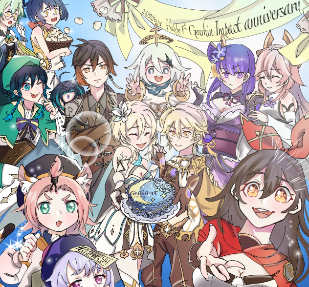 Happy anniversary Genshin...