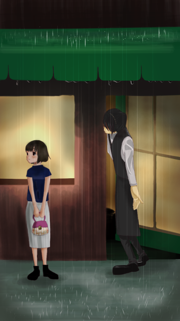 雨宿り - ibisPaint