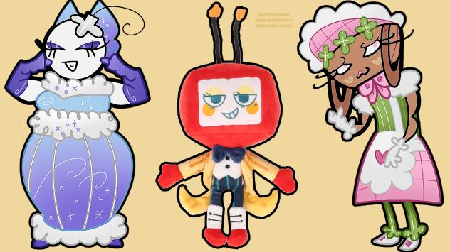 Robux skins (I drew this while sick)