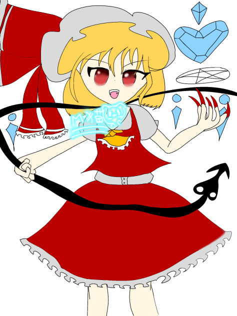 線画を塗ってみた