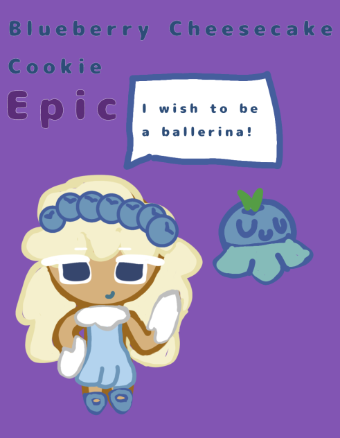 Blueberry Cheesecake Cookie