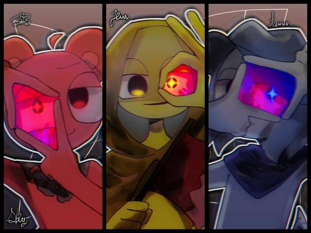 2P🧸🪓🔫 - ibisPaint