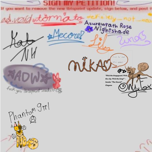 Sign this if you hate the new update