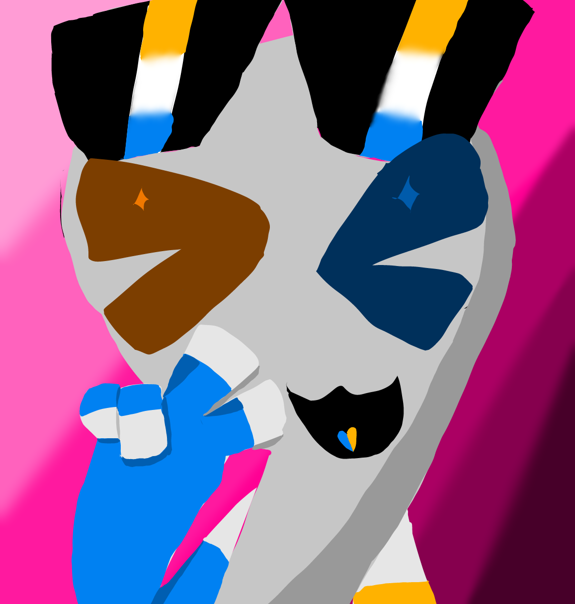 Lasso art of nine - ibisPaint