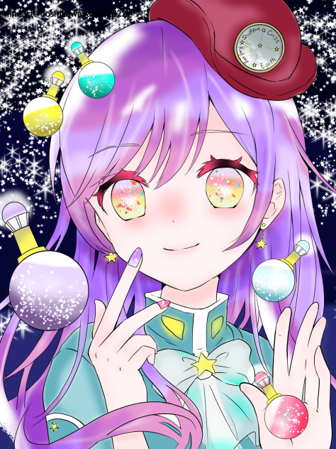 星川ヤヨイさんの塗らせて頂きました！