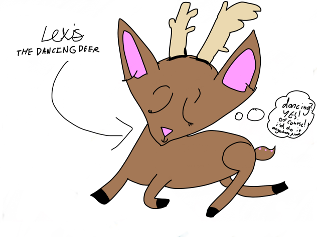 Lexis (the dancing deer) (read desc)