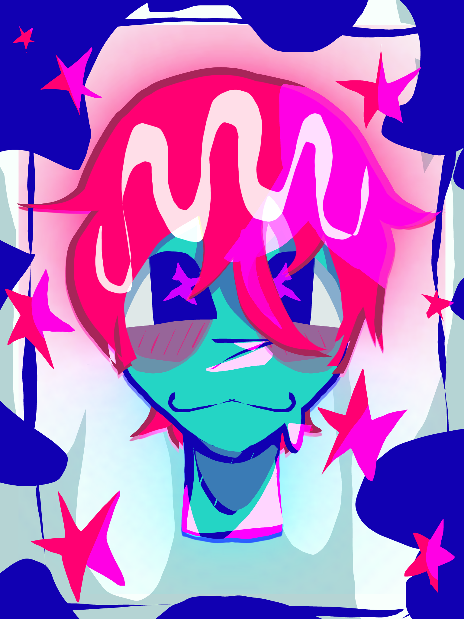 Lasso tool art again🥱👺 - ibisPaint
