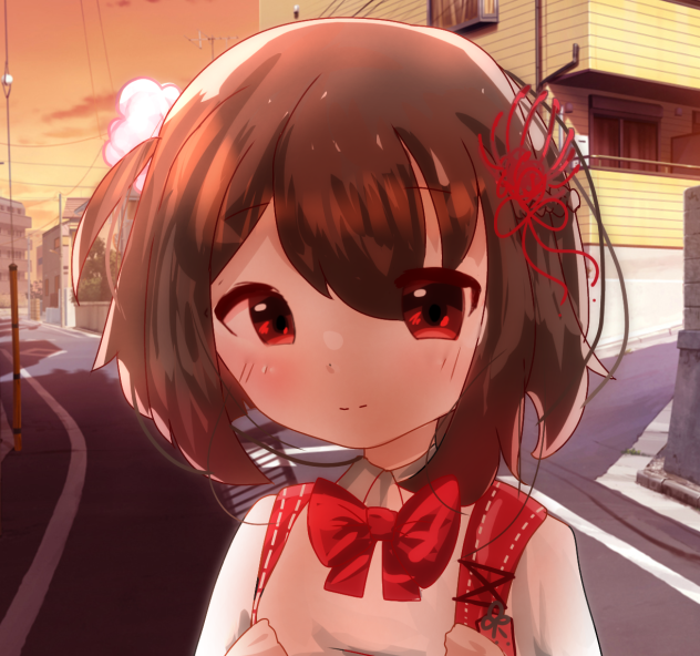 夕暮れの帰り道