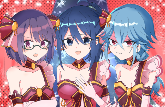 清楚組()を描きました