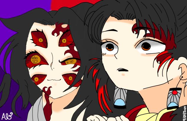 Kokushibo y Yoriichi