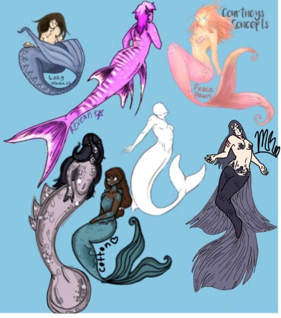 Mermaid collab 🧜‍♀️