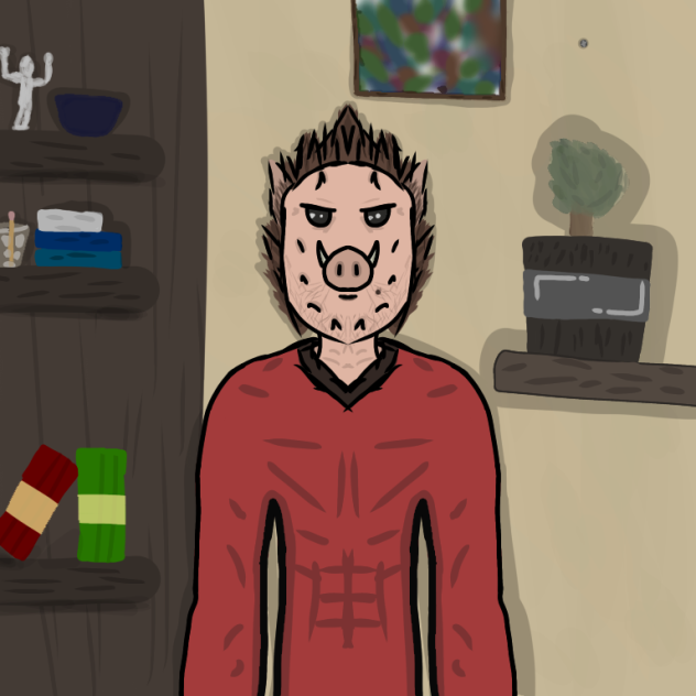 The pig - ibisPaint