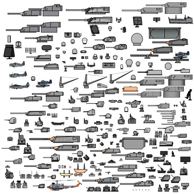 Props for making BRP warships P.2