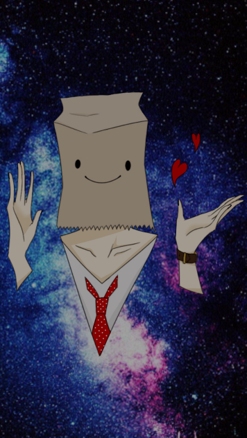 紙袋くん