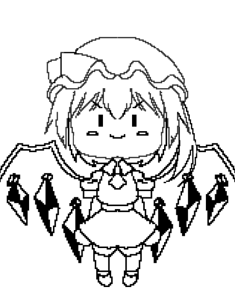 ドット絵フランちゃん