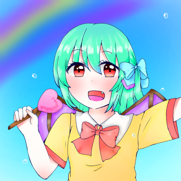夏がくるムーナちゃん