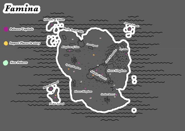 Famina (Feria DetailedContinent)MAP