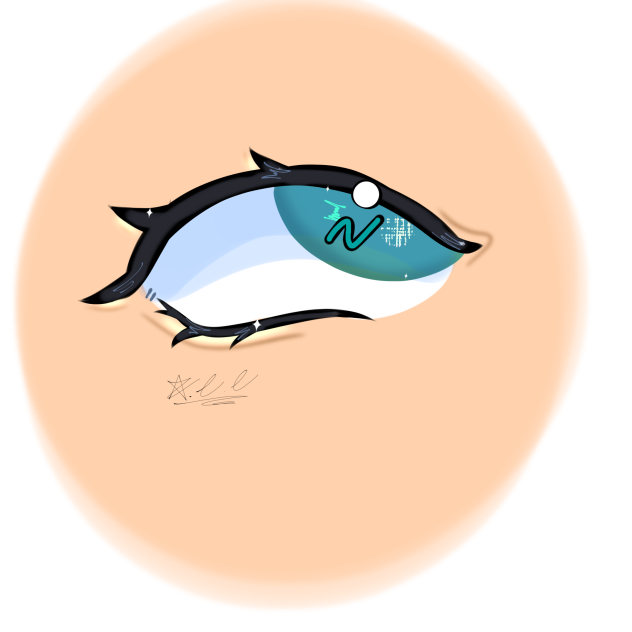 Eye cyan like the dreamy clouds🎧🌙