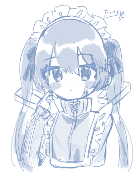 かわいいラフできた