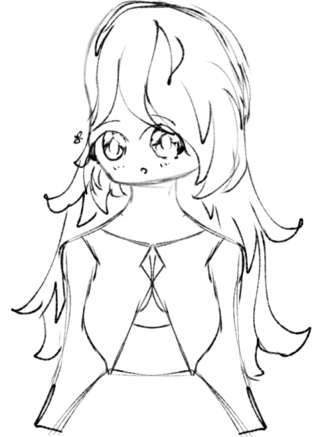 A Beautiful Random Girl Sketch