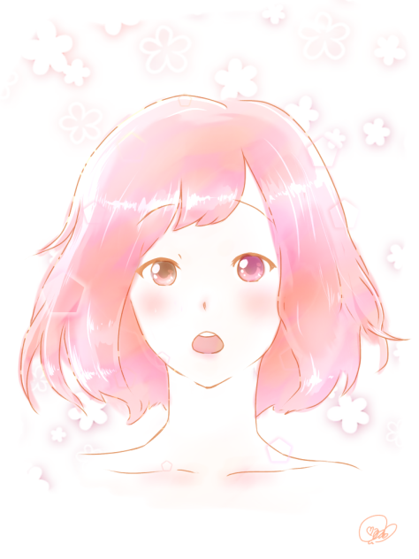 らしくないものを描いた