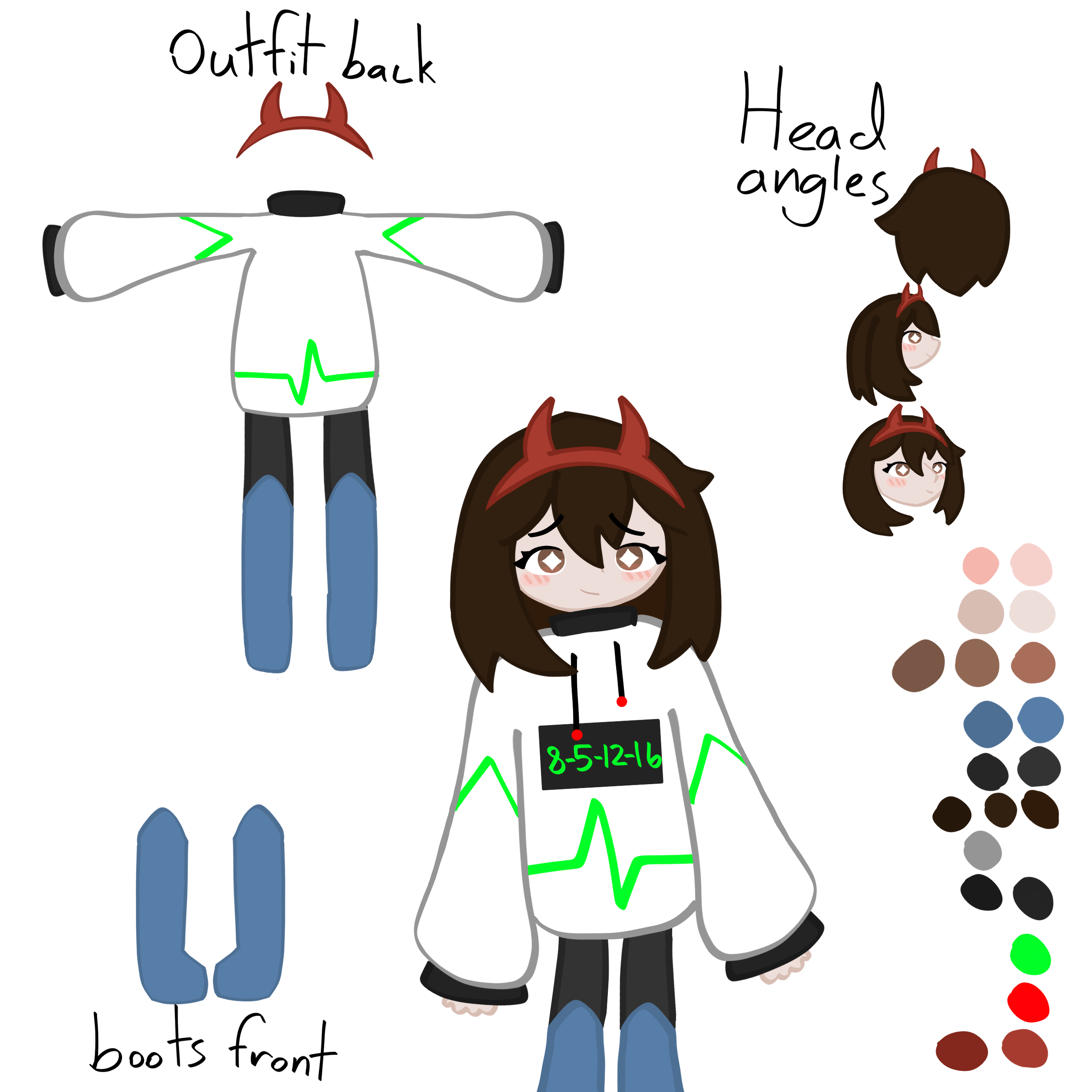 Mini's ref sheet - ibisPaint