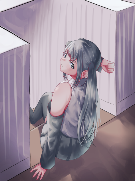 65・初音ミク　朝を呑む