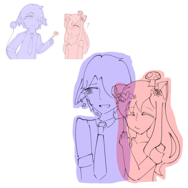 ❤️💙