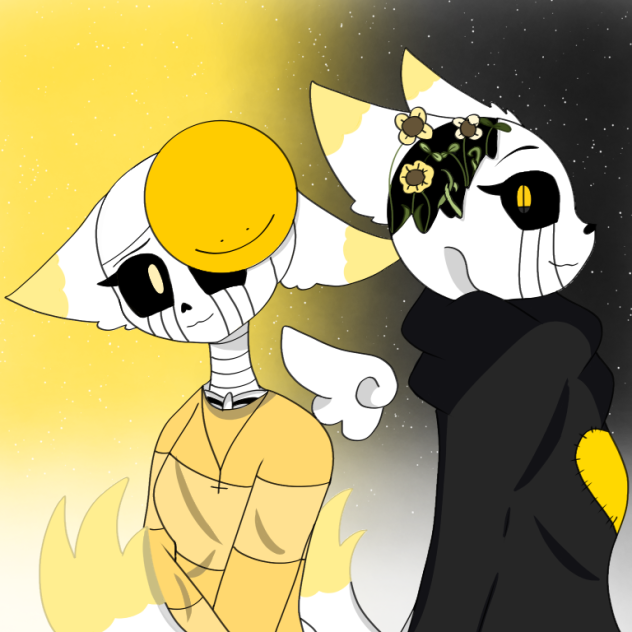 Corrupted Yellowtale And Yellowtale Sans