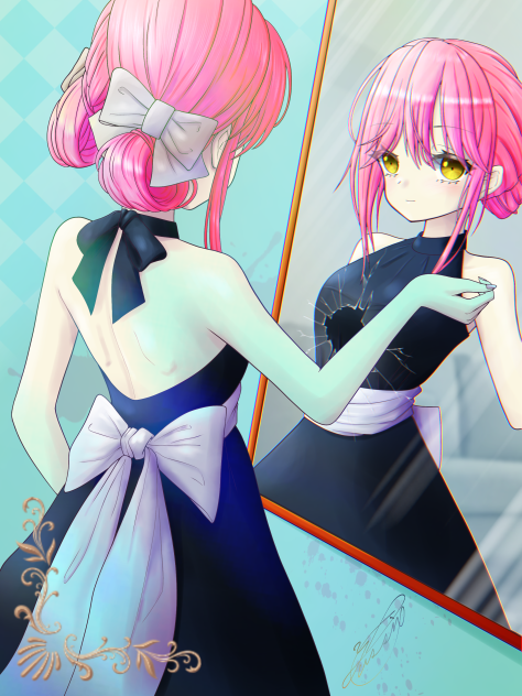鏡の中のわたし