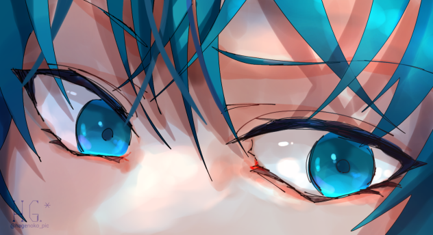 初音ミク(目だけ)