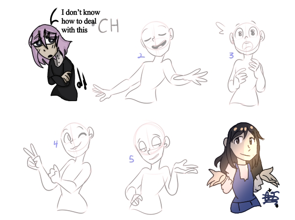 Anime characters feels collab