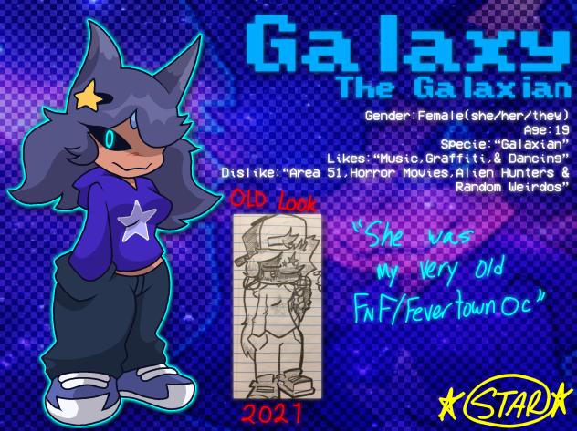 My Old Middle School Oc “Galaxy”