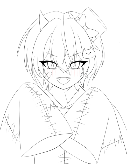 まぜ太くん塗り絵