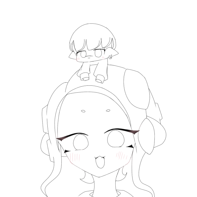 線画じゃ