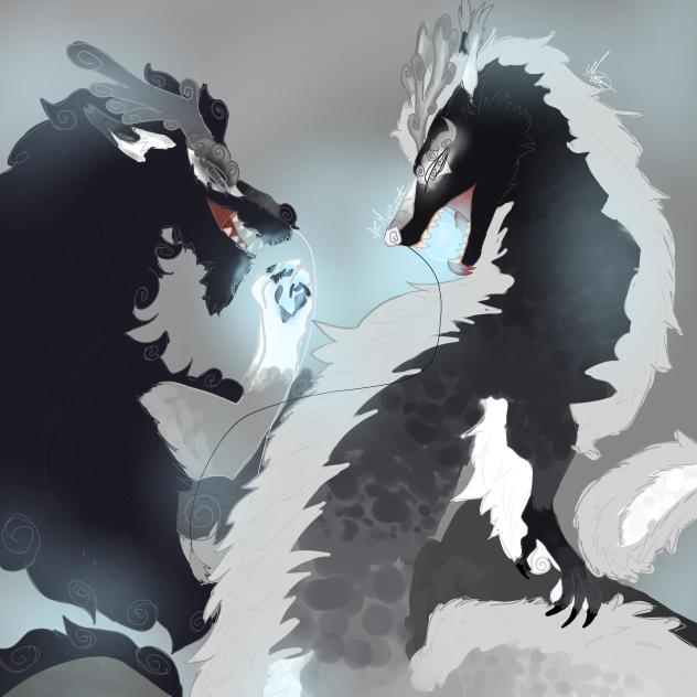 eastern dragons (redraw)