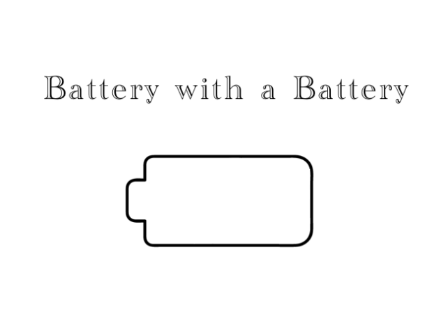 Battery with a Battery - ibisPaint