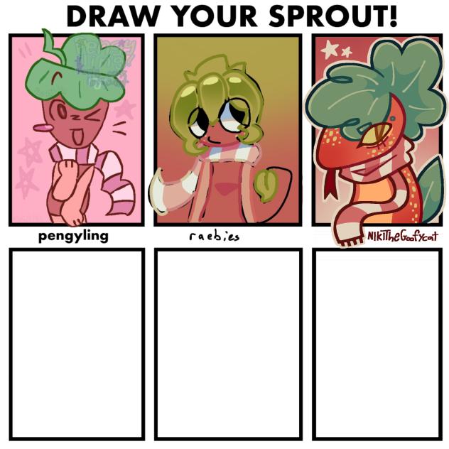 sprout in my style!! collab ^^