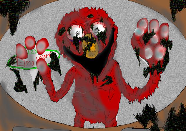 Corrupted Elmo
