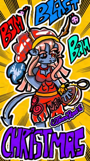 Blastbambam Sandra the christmas ork