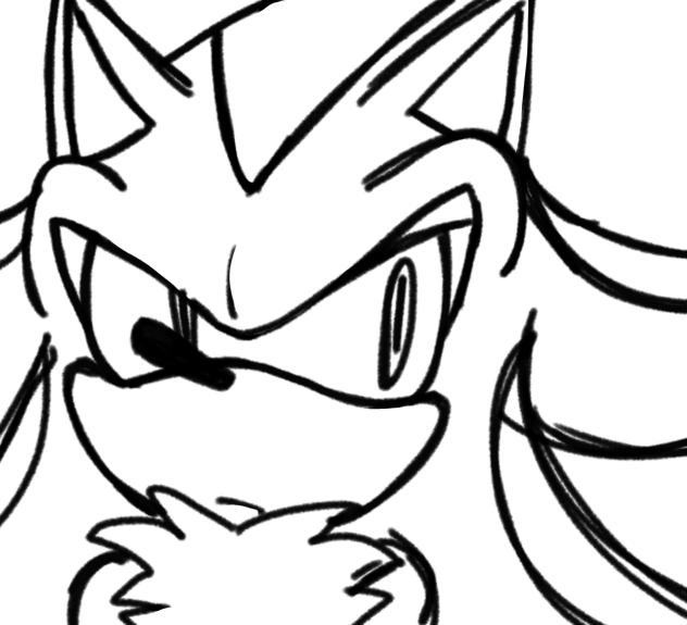 sketch of shadow