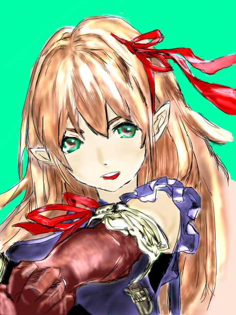 Shadowverse のキャラクタで使われている風の目