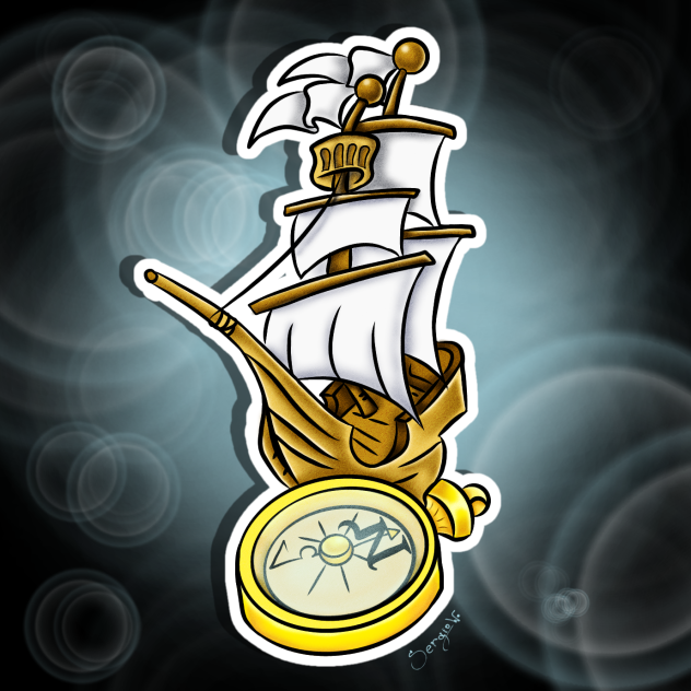 reformulação  de tattoo caravela